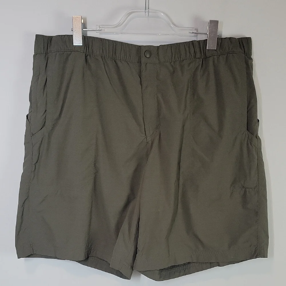 L.L. Bean Swim Trunks Lined Shorts size XL Men's  olive green